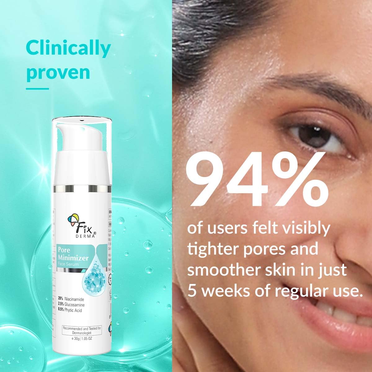 Amazon.com: Fixderma 20% Niacinamide Serum for Face for Pore